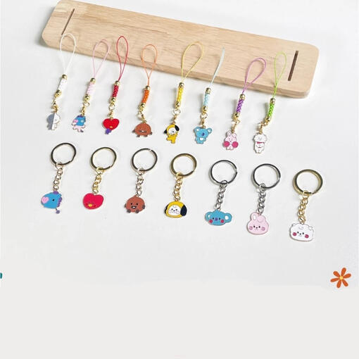 BT21 Enamel Keyring (code: 21)