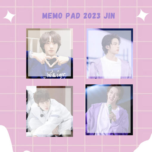 jin memo pad 2023